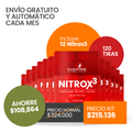 Kit Energía - 12 Nitrox3 | Boost de Óxido Nítrico