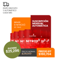 Kit Integral - 8 Nitrox3 | Boost de Óxido Nítrico