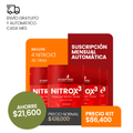 Kit Longevidad - 4 Nitrox3 | Boost de Óxido Nítrico